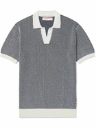 Orlebar Brown - Horton Cotton Polo Shirt - Blue