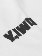 Y,IWO - Logo-Print Cotton-Jersey T-Shirt - White