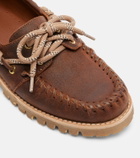 Golden Goose Cruise suede boat shoes