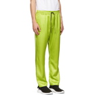 CMMN SWDN Yellow Buck Piping Track Pants