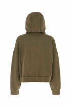 Entire Studios Army Green Cotton Oversize Sweatshirt