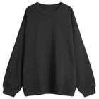 Nike Wool Classics Crew Sweat in Black