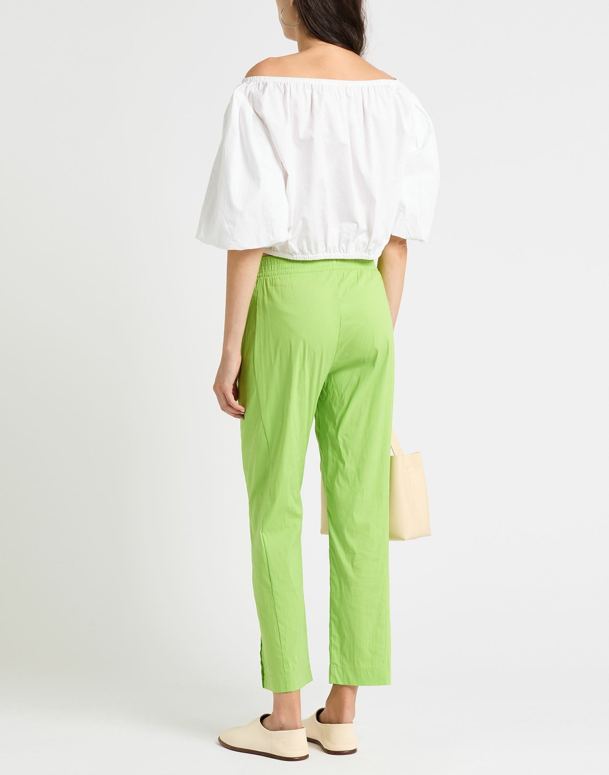 Jijil Womens Pants Lime in Green
