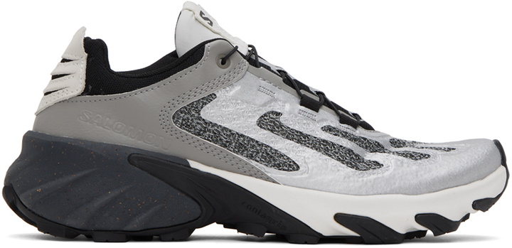 Photo: Salomon Silver & Gray Speedverse PRG Sneakers