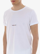 Saint Laurent   T Shirt White   Mens