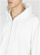 VETEMENTS Zip Hooded Sweatshirt male White