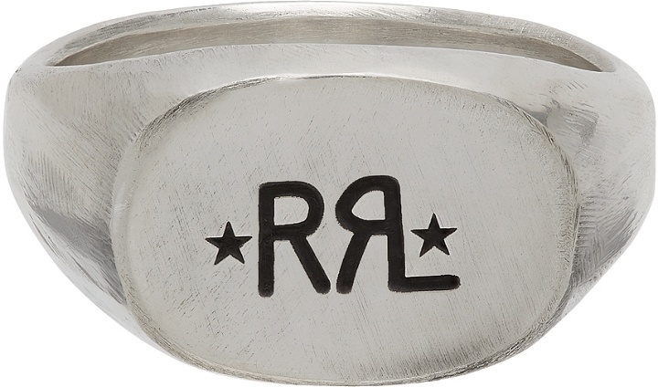 Photo: RRL Silver Logo Signet Ring