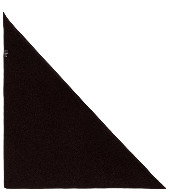 Photo: Brunello Cucinelli Monili cashmere scarf