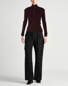 Courrèges Womens Turtleneck Chocolate in Brown