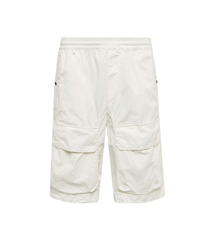 Photo: C.P. Company - Cotton-blend jersey cargo shorts