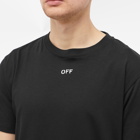 Off-White Men's Stitch Arrow T-Shirt in Black