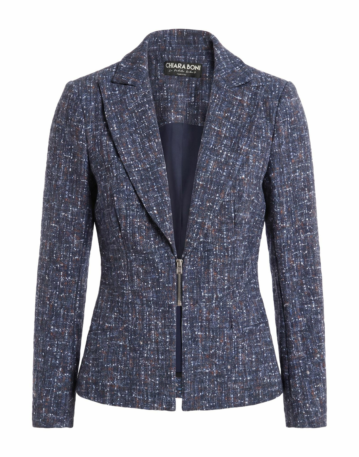 Chiara Boni La Petite Robe Womens Blazer in Navy