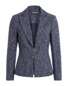 Chiara Boni La Petite Robe Womens Blazer in Navy