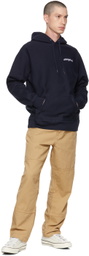 Cowgirl Blue Co Navy Script Hoodie