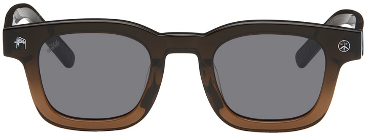 Photo: AKILA Black & Brown Mister Green Edition Ascent Sunglasses