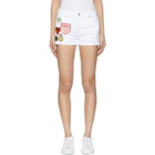 Dsquared2 White Cool Girl Shorts