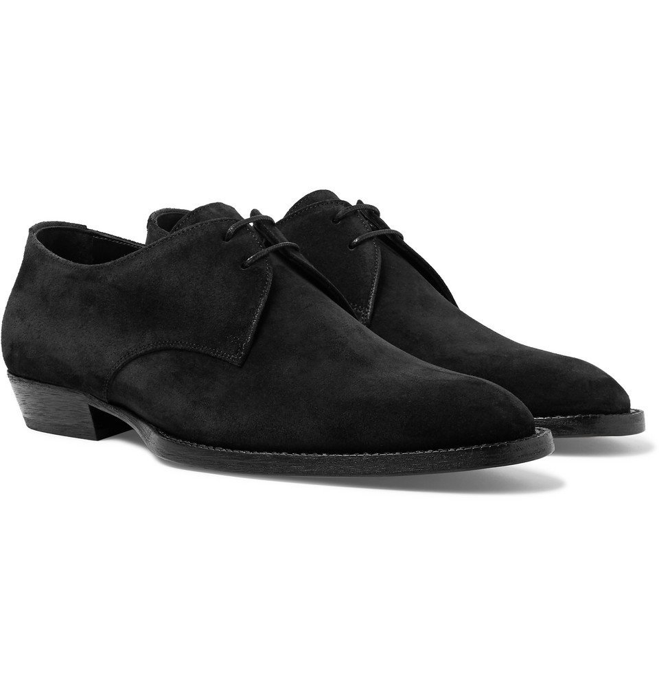 Saint Laurent suede derby Saint Laurent Teddy Suede Derbies Saint Laurent main image 2