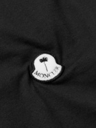 Moncler Genius - 8 Palm Angels Logo-Appliquéd Printed Cotton-Jersey T-Shirt - Black