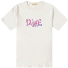 Dime Men's Liquid Metal T-Shirt in Rice