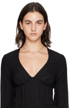 FARIS SSENSE Exclusive Silver Gem Necklace