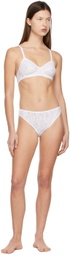 Araks White Tris Briefs