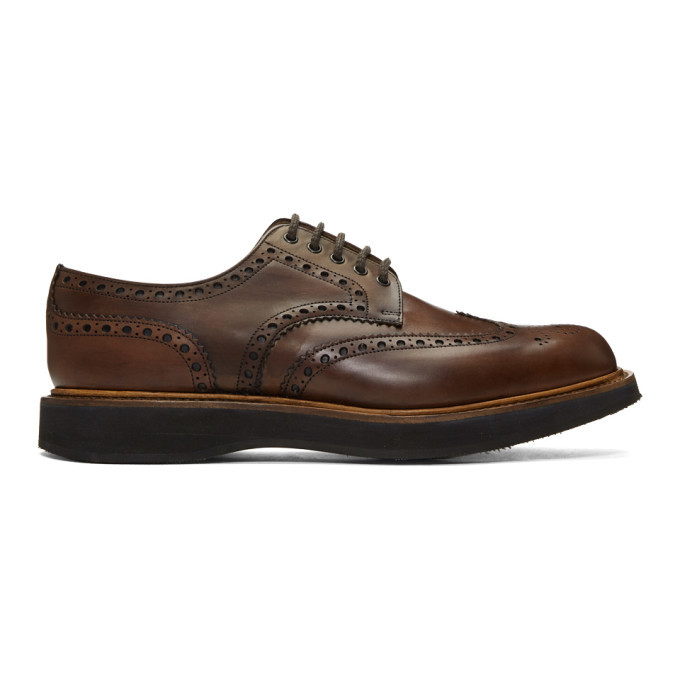 Photo: Churchs Brown Lightweight Tewin Brogues