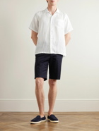 Kingsman - Camp-Collar Linen Shirt - White