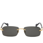 Gucci Men's 125th Street Sunglasses in Gold/Black