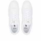 Polo Ralph Lauren Men's Masters Court Sneakers in White/Black