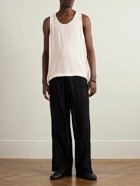 Our Legacy - Crinkled-Crepe Tank Top - Neutrals