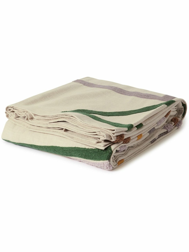Photo: The Conran Shop - Embroidered Cotton-Gauze Bed Throw