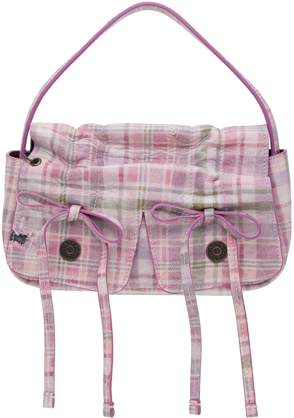 Photo: Acne Studios Pink Multipocket Micro Tea Towel Bag