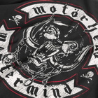 END. Men's x MASTERMIND WORLD x Motorhead Biker Badge T-Shirt in Black