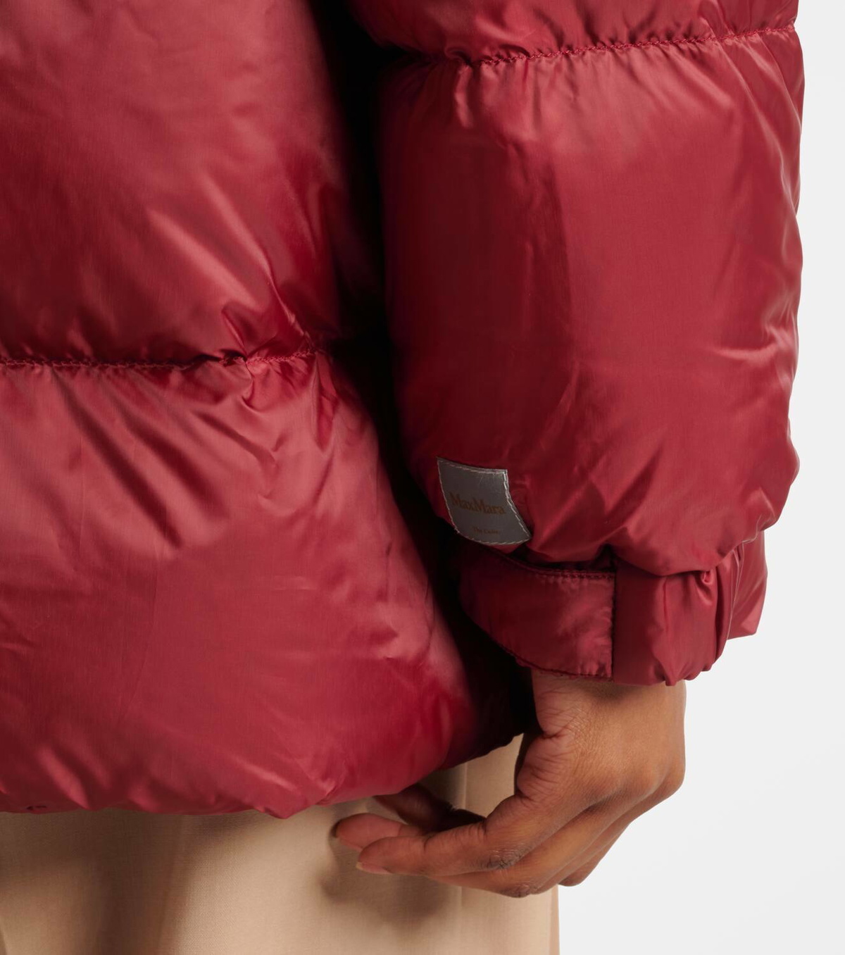 ジャケット MAX MARA THE CUBE Woman Jacket Red 2529296024600 056 Max Mara The Cube Seia puffer jacket Max Mara