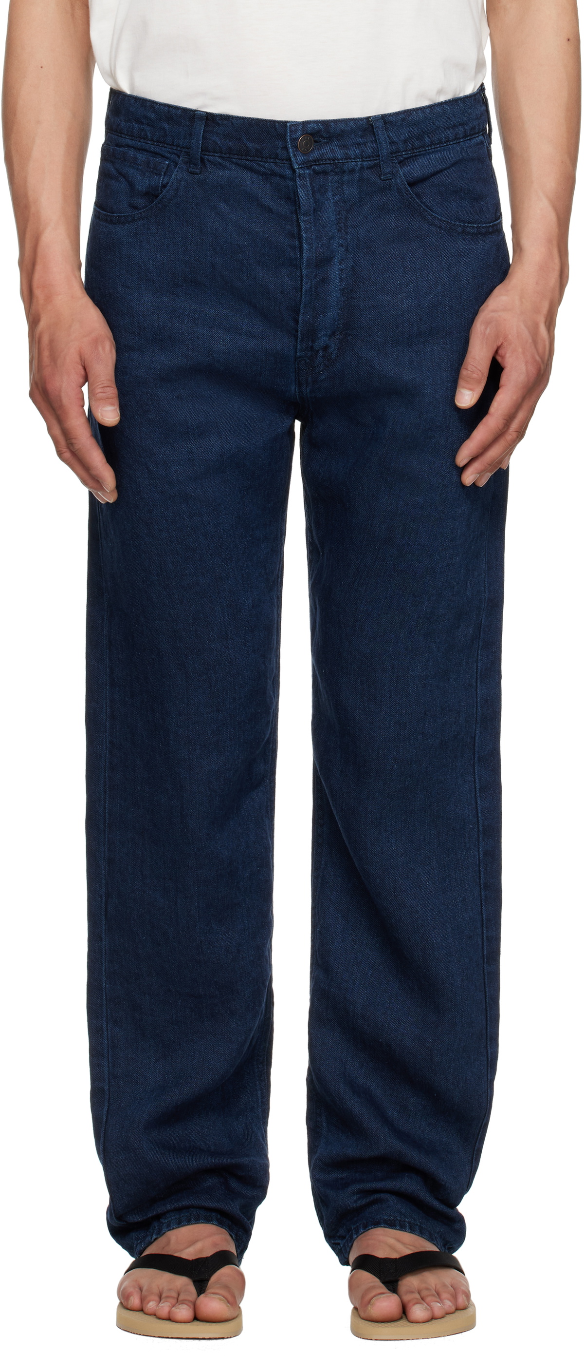 The Row Indigo Hartley Jeans The Row