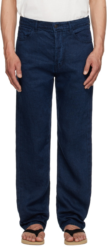 Photo: The Row Indigo Hartley Jeans