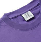 Vetements - Oversized Logo-Print Cotton-Jersey T-Shirt - Purple