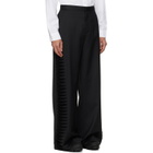 HELIOT EMIL Black Vibraxis Tailoring Trousers