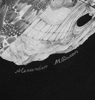 Alexander McQueen - Printed Cotton-Jersey T-shirt - Men - Black