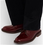 Tricker's - Robert Polished-Leather Derby Shoes - Burgundy