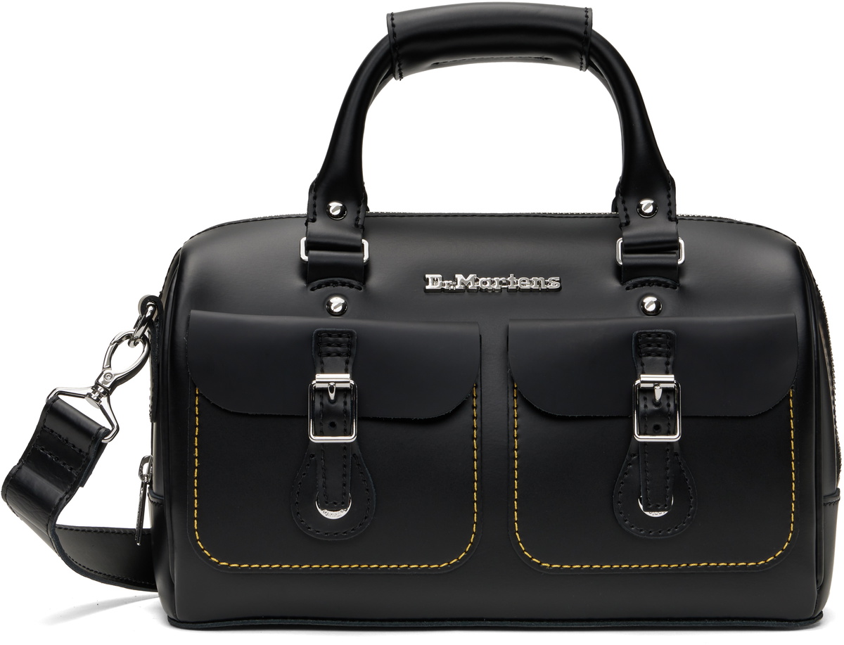 Dr Martens★KIEV LEATHER TOP HANDLE BAG★BLACK Kiev Leather Top Handle Bag in Black | Dr. Martens