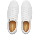 Fred Perry Authentic Men's Spencer Leather Sneakers in White/Silver