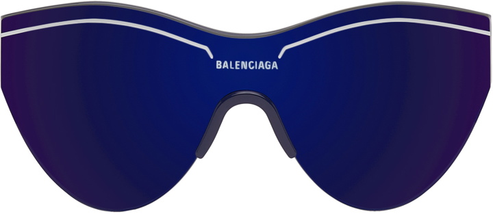 Photo: Balenciaga Blue Ski Cat Sunglasses
