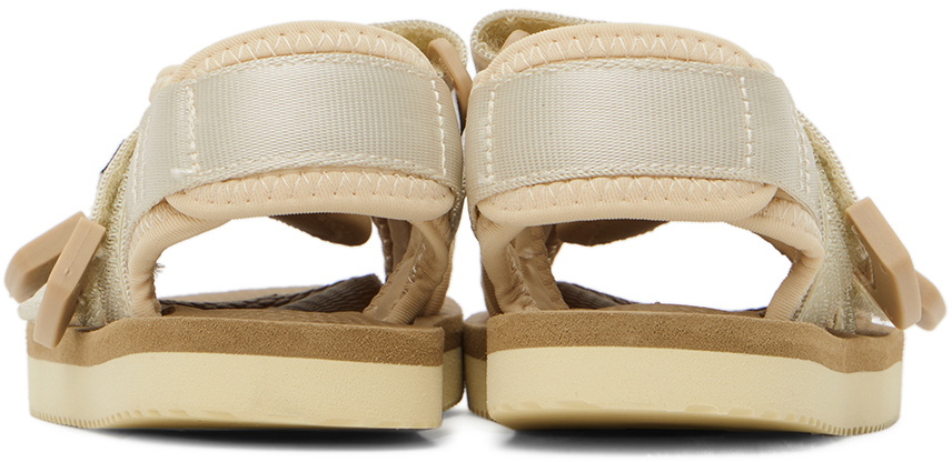 Suicoke Kids Beige Kisee Sandals Suicoke