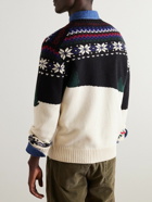 Polo Ralph Lauren - Fair Isle Intarsia Embroidered Wool-Blend Sweater - Multi