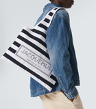 Jacquemus Marcel striped tote bag