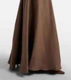 Ralph Lauren Collection Eldred linen maxi dress
