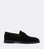 Magnanni Cervan suede penny loafers