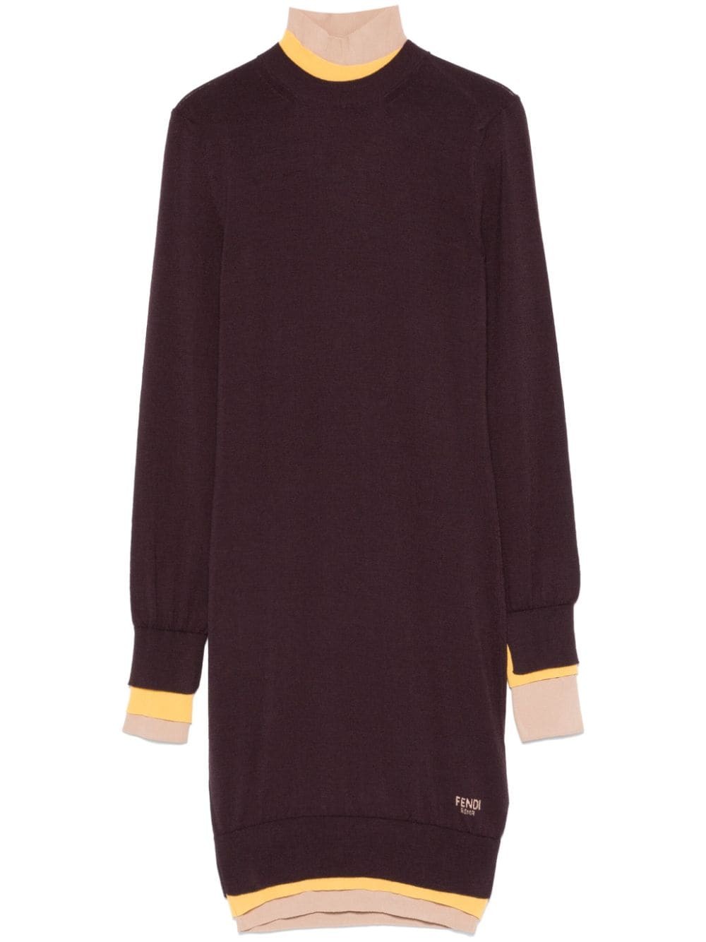 FENDI - Wool Knitted Dress Fendi