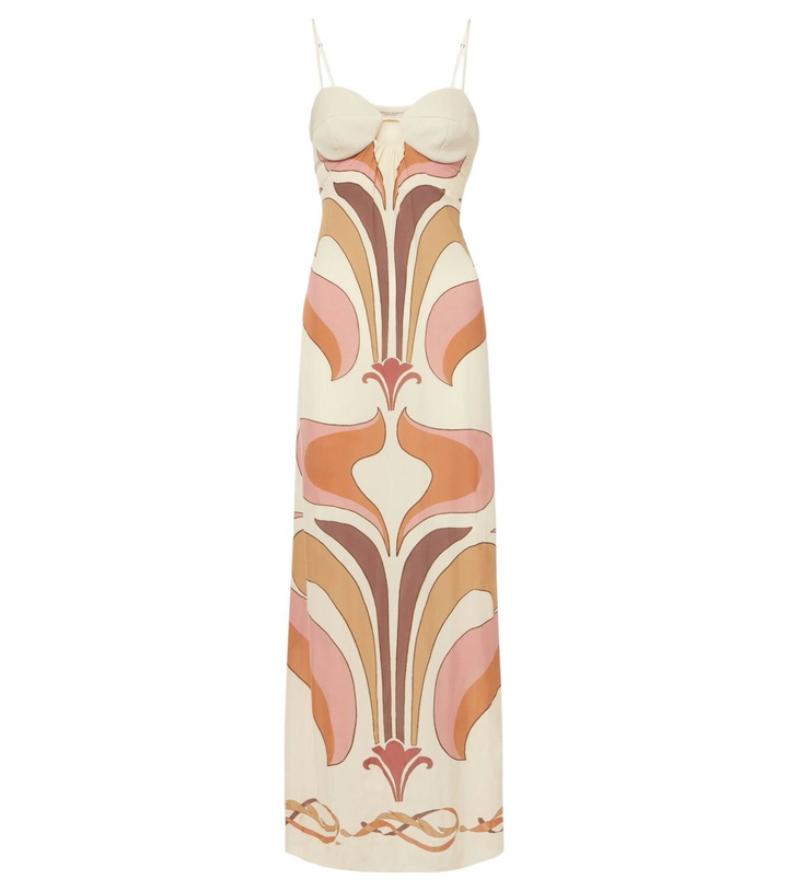 Photo: Adriana Degreas Printed bustier dress